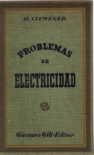 Imagen del vendedor de Problemas de electricidad . a la venta por Librera Astarloa