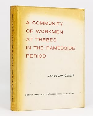 Bild des Verkufers fr A Community of Workmen at Thebes in the Ramesside Period zum Verkauf von Michael Treloar Booksellers ANZAAB/ILAB