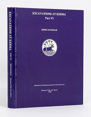 Bild des Verkufers fr Excavations at Kerma. Part VI. Subsidiary Nubian Graves, Excavated by the Late George A. Reisner in 1915-1916 . zum Verkauf von Michael Treloar Booksellers ANZAAB/ILAB