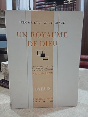 Imagen del vendedor de UN ROYAUME DE DIEU Avec douze gravures imprimes en couleurs d'aprs les aquarelles de MANUEL ORAZI. a la venta por LLIBRERIA KEPOS-CANUDA