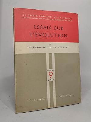 Essais sur l'évolution