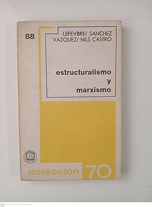 Immagine del venditore per Estructuralismo y marxismo venduto da Llibres Capra