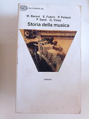 Seller image for Storia della musica for sale by librisaggi
