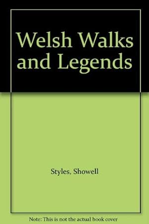 Bild des Verkufers fr Welsh Walks and Legends zum Verkauf von WeBuyBooks