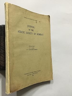 Seller image for Journal Of The Asiatic Society Of Bombay. Volumes 41/42. 1966/67. Prof H.D Velankar. Memorial Volume for sale by Prabhu Book Exports