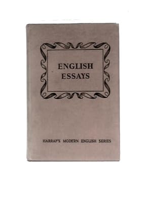 Immagine del venditore per English Essays venduto da World of Rare Books