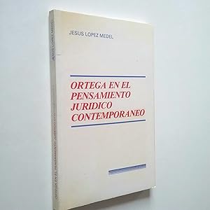 Immagine del venditore per Ortega en el pensamiento jurdico contemporneo venduto da MAUTALOS LIBRERA