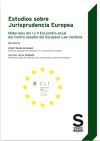 Image du vendeur pour Estudios sobre jurisprudencia europea mis en vente par AG Library