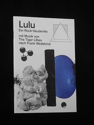 Bild des Verkufers fr Programmheft 6 Schauspiel Stuttgart 2017/18. LULU - EIN ROCK-VAUDEVILLE nach Wedekind, Musik: The Tiger Lillies. Regie: Armin Petras, musikal. Ltg.: Miles Perkin, Choreografie: Berit Jentzsch, Bhne: Julian Marbach, Kostme: Annette Riedel. Mit Sandra Gerling (Lulu), Paul Grill, Caroline Junghanns, Ferdinand Lehmann, Andreas Leupold, Andre Willmund zum Verkauf von Fast alles Theater! Antiquariat fr die darstellenden Knste