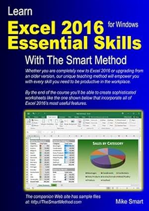 Imagen del vendedor de Learn Excel 2016 Essential Skills with The Smart Method a la venta por GreatBookPrices