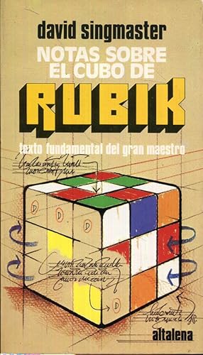 Bild des Verkufers fr Notas sobre el cubo de Rubik zum Verkauf von Rincn de Lectura