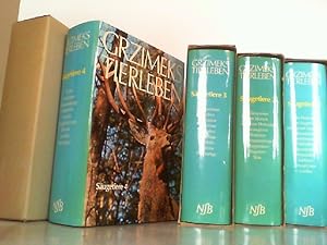 Säugetiere - Band 1 - 4 in 4 Büchern komplett. Grzimeks Tierleben. Enzyklopädie des Tierreichs.