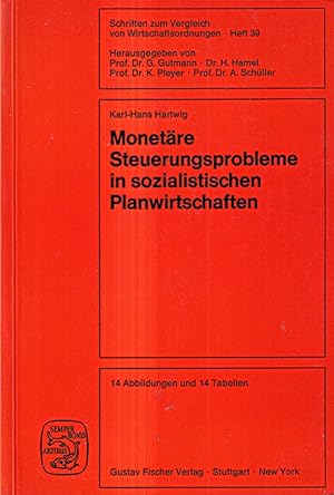 Imagen del vendedor de Monetre Steuerungsprobleme in sozialistischen Planwirtschaften a la venta por Die Buchgeister