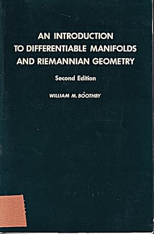 Image du vendeur pour An Introduction to Differentiable Manifolds and Riemannian Geometry (Pure & Appl mis en vente par Die Buchgeister