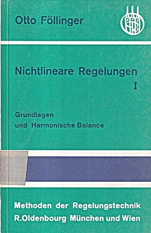 Bild des Verkufers fr Nichtlineare Regelungen: Grundlagen und Harmonische Balance zum Verkauf von Die Buchgeister