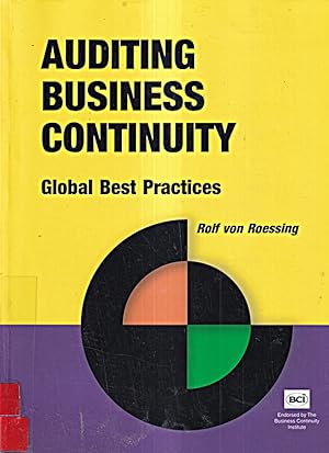 Bild des Verkufers fr [(Auditing Business Continuity: Global Best Practices)] [by: Rolf Von Roessing] zum Verkauf von Die Buchgeister