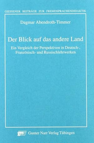 Immagine del venditore per Der Blick auf das andere Land venduto da Die Buchgeister