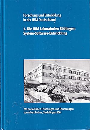 Bild des Verkufers fr IBM Labor Bblingen (2.) - 'Software-Entwicklung' zum Verkauf von Die Buchgeister