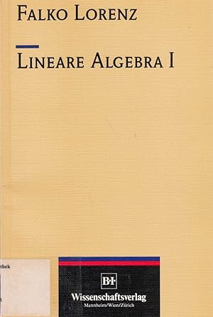 Seller image for Lineare Algebra I for sale by Die Buchgeister