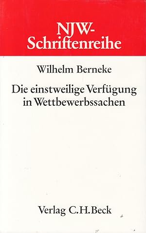 Seller image for NJW-Schriftenreihe (Schriftenreihe der Neuen Juristischen Wochenschrift), H.57, for sale by Die Buchgeister