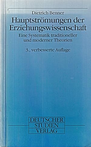 Seller image for Hauptstrmungen der Erziehungswissenschaft for sale by Die Buchgeister