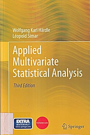 Bild des Verkufers fr Applied Multivariate Statistical Analysis zum Verkauf von Die Buchgeister