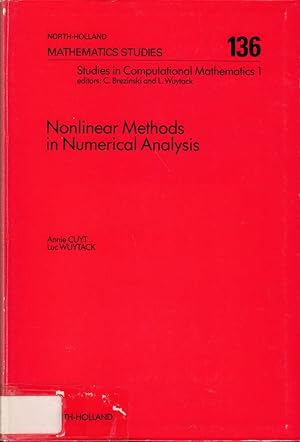 Immagine del venditore per Nonlinear Methods in Numerical Analysis (North-holland Mathematical Library) venduto da Die Buchgeister