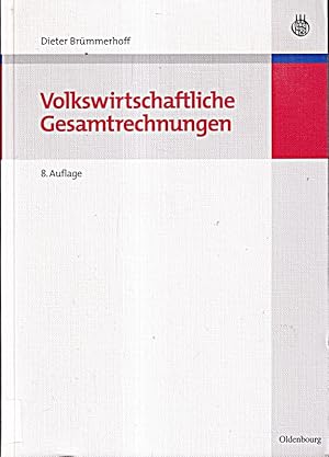 Imagen del vendedor de Volkswirtschaftliche Gesamtrechnungen a la venta por Die Buchgeister