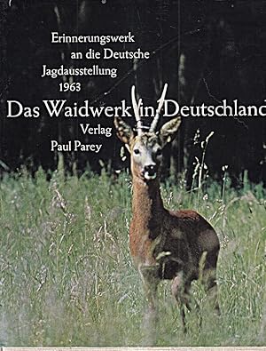 Seller image for Das Waidwerk in Deutschland for sale by Die Buchgeister