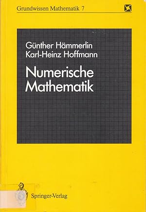 Immagine del venditore per Numerische Mathematik (Grundwissen Mathematik, 7) venduto da Die Buchgeister