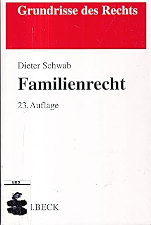 Imagen del vendedor de Familienrecht (Grundrisse des Rechts) a la venta por Die Buchgeister