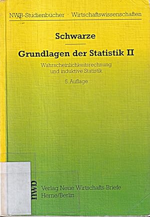 Seller image for Grundlagen der Statistik: Wahrscheinlichkeitsrechnung und induktive Statistik for sale by Die Buchgeister