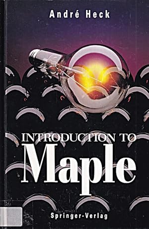 Bild des Verkufers fr Introduction to Maple zum Verkauf von Die Buchgeister