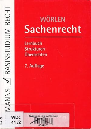 Imagen del vendedor de Sachenrecht (Heymanns Basisstudium Recht) a la venta por Die Buchgeister