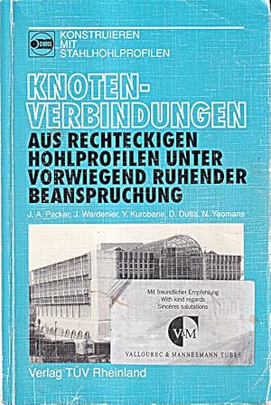Seller image for Knotenverbindungen aus rechteckigen Hohlprofilen unter vorwiegend ruhender Beans for sale by Die Buchgeister