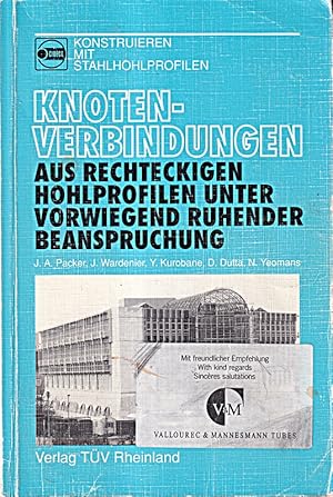 Bild des Verkufers fr Knotenverbindungen aus rechteckigen Hohlprofilen unter vorwiegend ruhender Beans zum Verkauf von Die Buchgeister