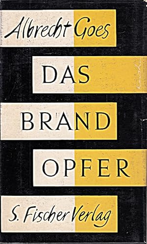 Imagen del vendedor de Das Brandopfer a la venta por Die Buchgeister