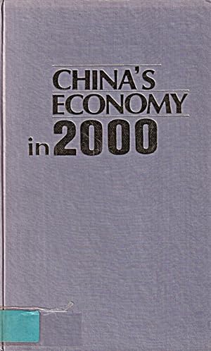 Bild des Verkufers fr Chinas Economy in 2000 zum Verkauf von Die Buchgeister