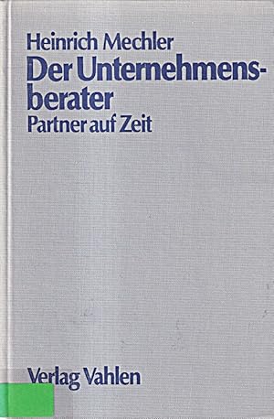 Imagen del vendedor de Der Unternehmensberater. Partner auf Zeit a la venta por Die Buchgeister