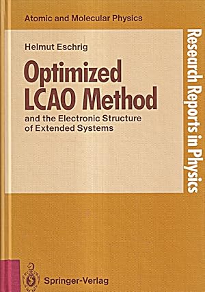 Bild des Verkufers fr Optimized Lcao Method and the Electronic Structure of Extended Systems (Research zum Verkauf von Die Buchgeister