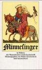 Imagen del vendedor de Insel Taschenbcher, Nr.88, Minnesinger in Bildern der Manessischen Liederhandsc a la venta por Die Buchgeister