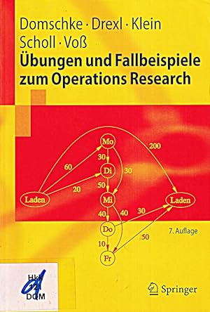 Bild des Verkufers fr bungen und Fallbeispiele zum Operations Research (Springer-Lehrbuch) (German Ed zum Verkauf von Die Buchgeister