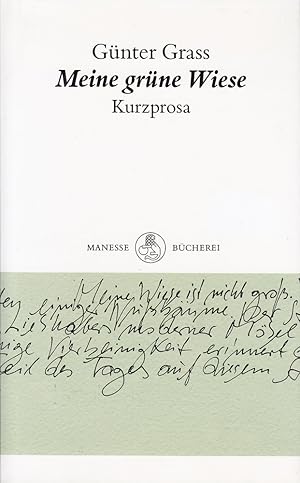 Bild des Verkufers fr Meine grne Wiese. Kurzprosa [Taschenbuch] [-1] zum Verkauf von Die Buchgeister