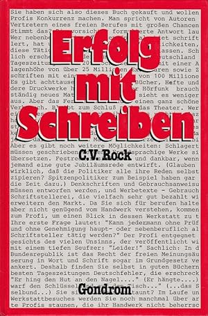 Seller image for Erfolg mit Schreiben. Sonderausgabe ; 3811204297 for sale by Die Buchgeister
