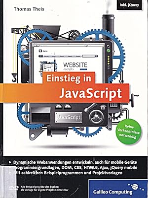 Bild des Verkufers fr Einstieg in JavaScript (Galileo Computing) zum Verkauf von Die Buchgeister