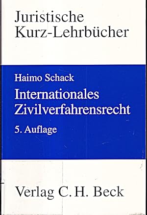 Bild des Verkufers fr Internationales Zivilverfahrensrecht: Ein Studienbuch zum Verkauf von Die Buchgeister