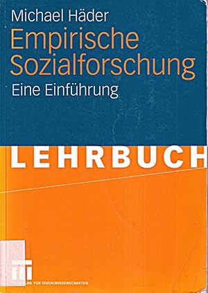 Bild des Verkufers fr Empirische Sozialforschung: Eine Einfhrung zum Verkauf von Die Buchgeister