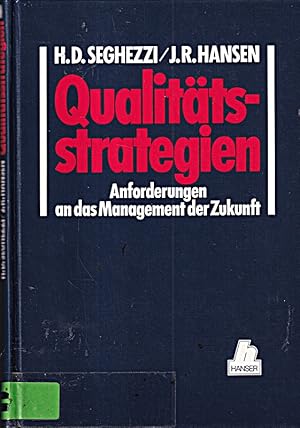 Bild des Verkufers fr Qualittsstrategien: Anforderungen an das Management der Zukunft zum Verkauf von Die Buchgeister