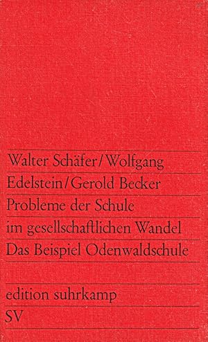 Seller image for Probleme der Schule im gesellschaftlichen Wandel for sale by Die Buchgeister