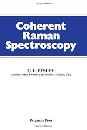 Immagine del venditore per Coherent Raman Spectroscopy venduto da Die Buchgeister
